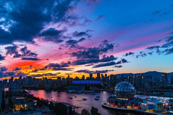 Chi ama i contrasti, nella British Columbia non rimarrà deluso.