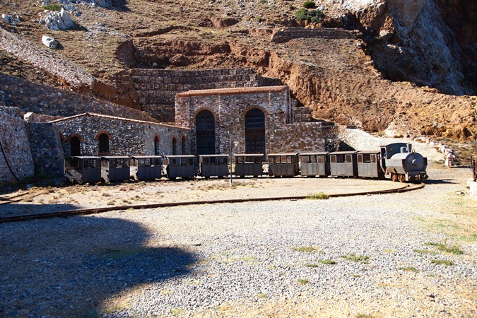 Le miniere di Buggerru, sulla costa occidentale della Sardegna.
