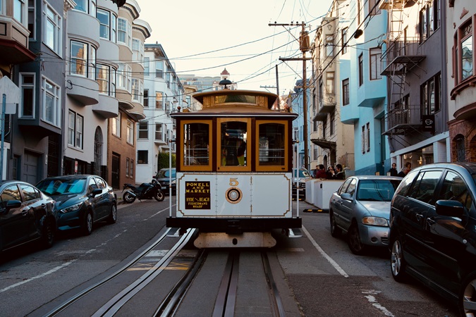 Conosci come cable car, i tram di San Francisco sono uno dei simboli della città.