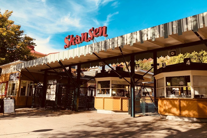 Skansen, il parco all’aperto più antico del mondo e il parco più famoso di Stoccolma.