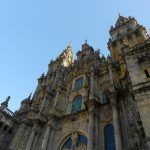 La facciata della Cattedrale di Santiago de Compostela