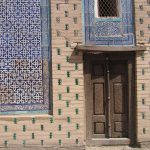 Dettaglio di porta a Khiva
