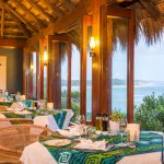 Il ristorante con vista del Machangulo Beach Lodge