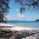 Spiaggia dell'isola di Langkawi, Malaysia