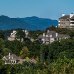 Le Blue Ridge Mountains in Virginia