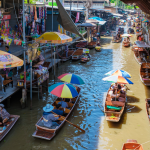 Mercato dei fiori a Bangkok