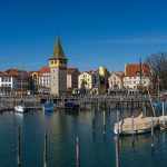 Il porto della città di Lindau