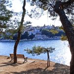 Vista su Skiathos da Bourtzi