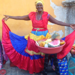 Venditrice di frutta a Cuba